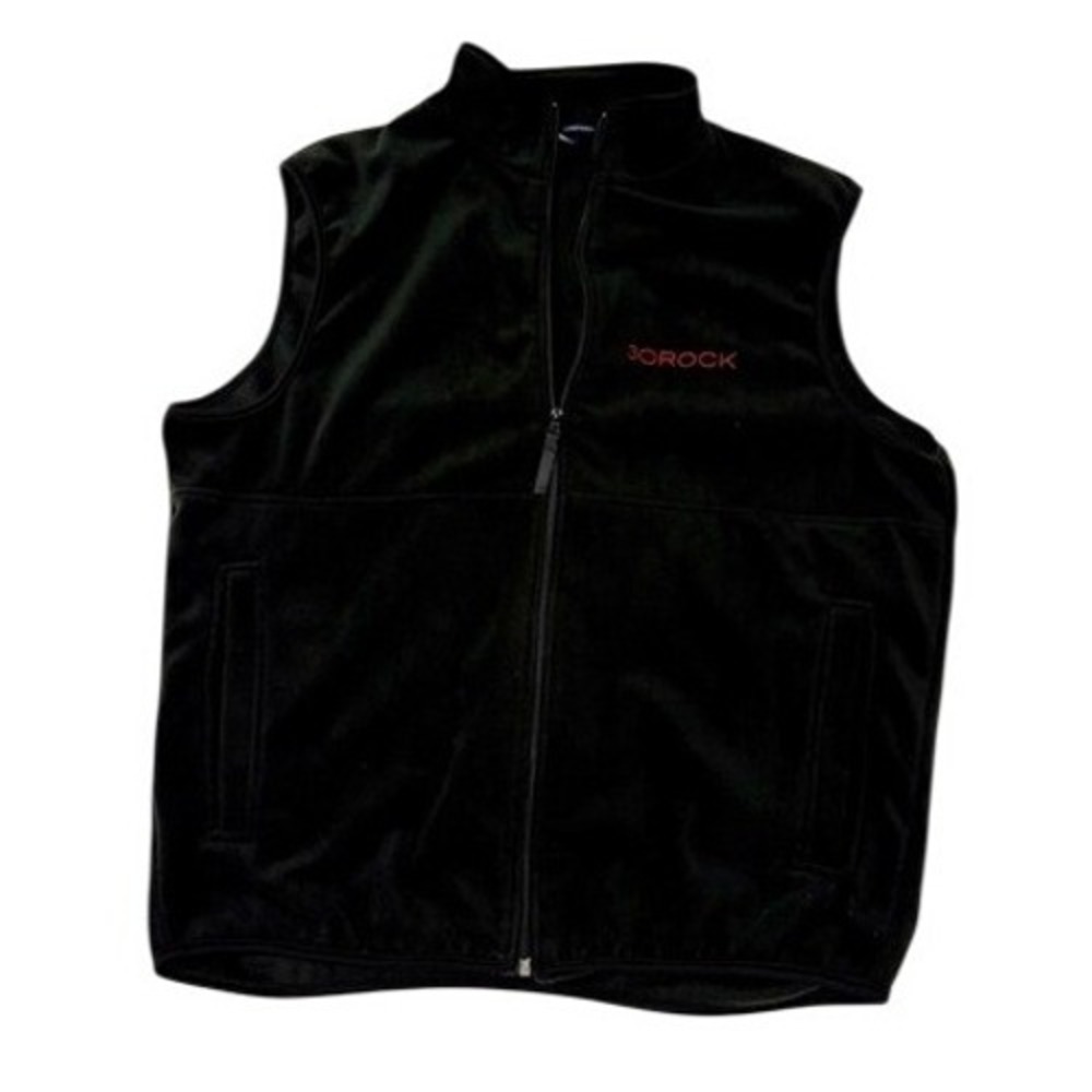 SPORT & COMPANY‎ Mens 2XL Black Full Zip Vest 3OROCK Logo Made in China